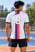 Men's Athletic T-Shirt | Colossal Stars (CAA-03) | Shortsology Logo