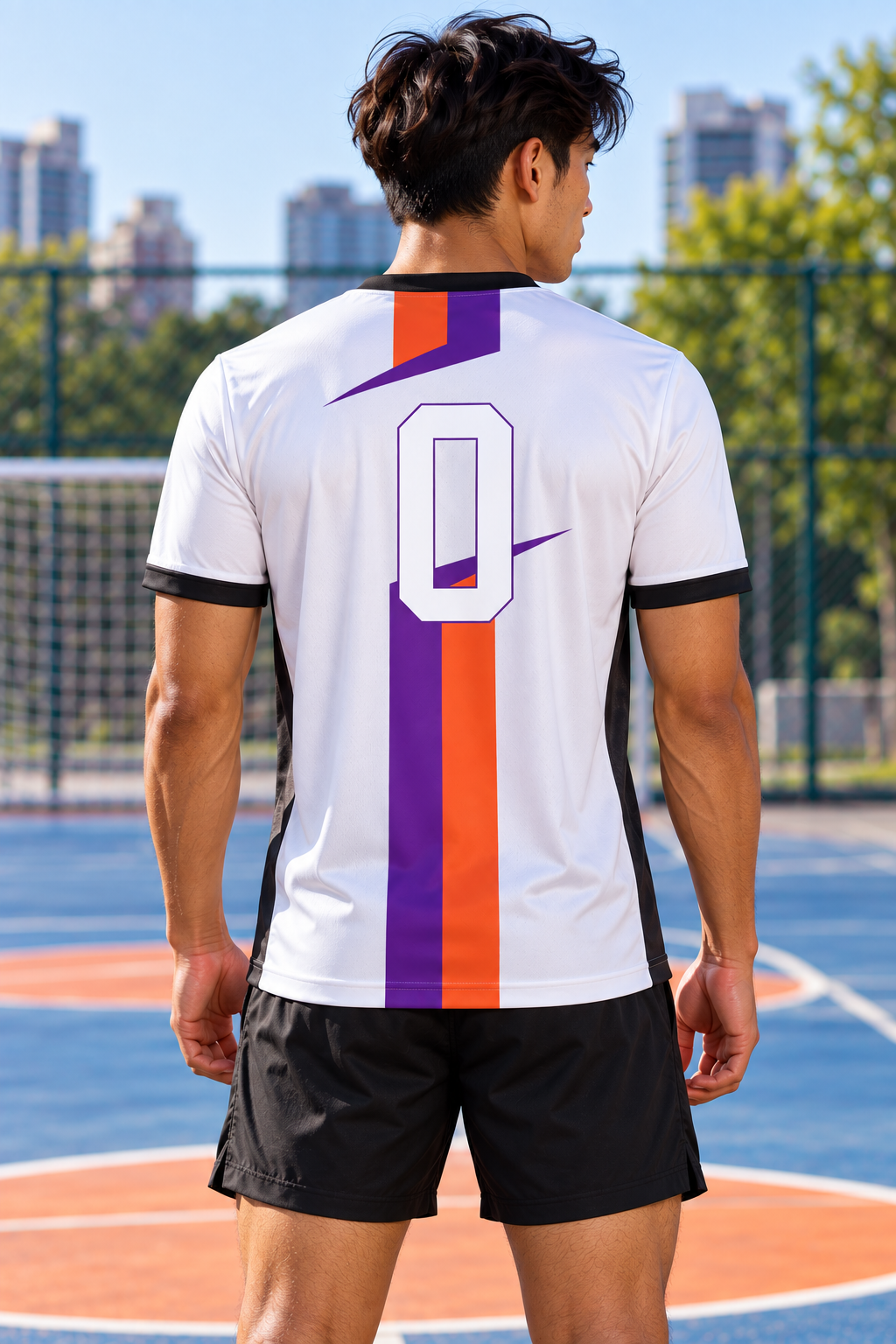 Men's Athletic T-Shirt | Colossal Stars (CAA-03) | Shortsology Logo