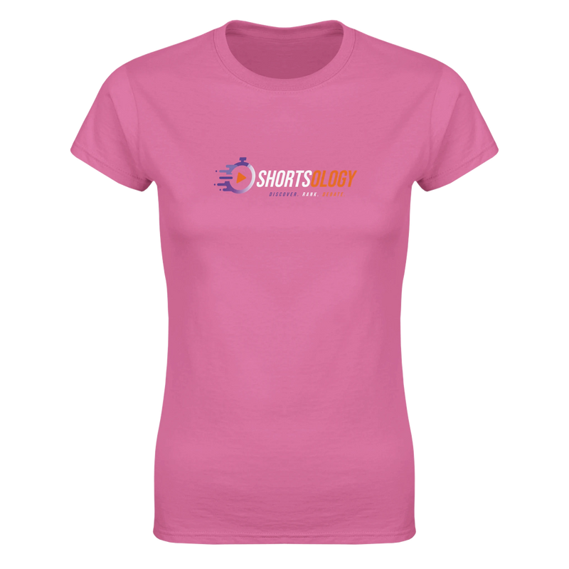 Classic Womens Crewneck T-shirt | Shortsology Logo